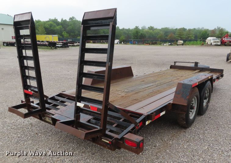 image for item DD6381 2008 Hillsboro S420-2X-BT equipment trailer