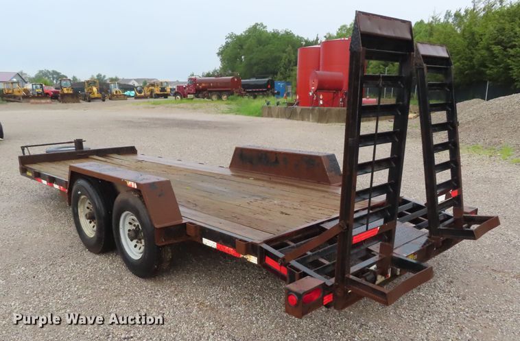 image for item DD6381 2008 Hillsboro S420-2X-BT equipment trailer