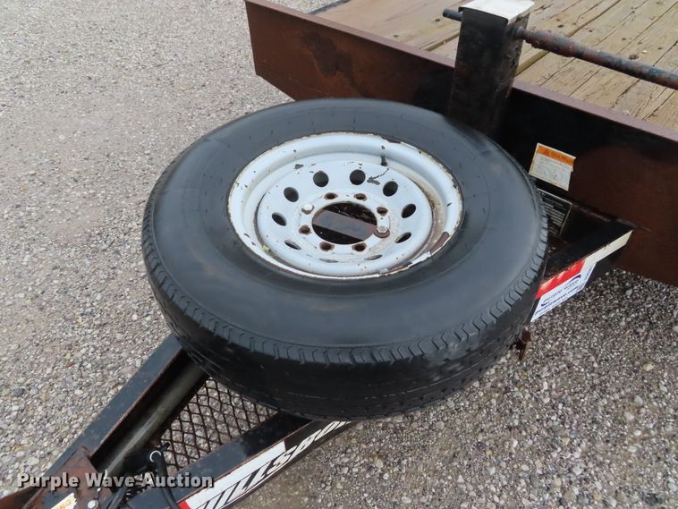 image for item DD6381 2008 Hillsboro S420-2X-BT equipment trailer