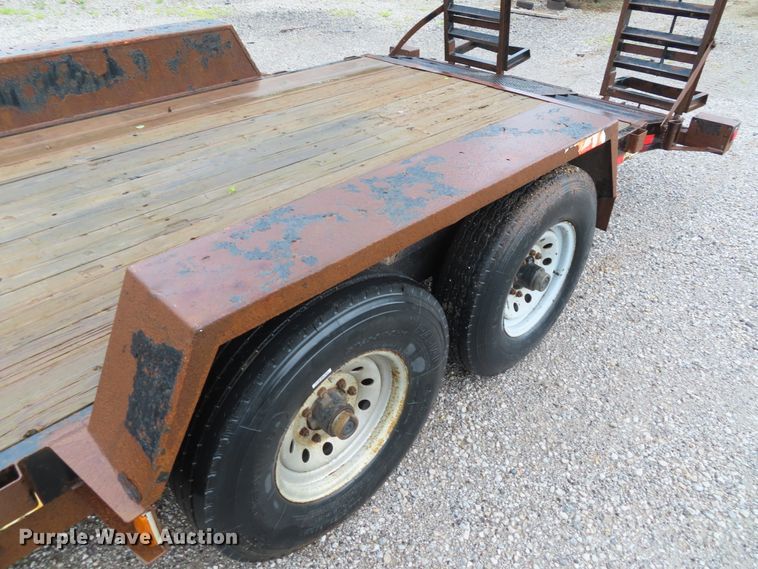 image for item DD6381 2008 Hillsboro S420-2X-BT equipment trailer