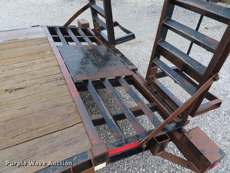 image for item DD6381 2008 Hillsboro S420-2X-BT equipment trailer