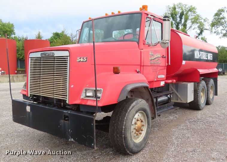 image for item DD6384 1987 Freightliner FLC tank truck