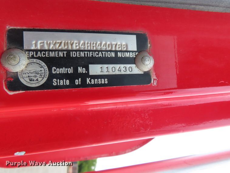 image for item DD6384 1987 Freightliner FLC tank truck