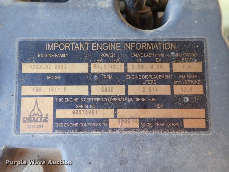 image for item DE5527 2001 JLG 660SJC boom lift