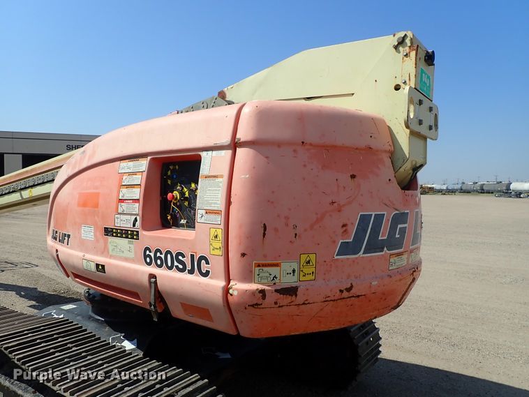 image for item DE5527 2001 JLG 660SJC boom lift