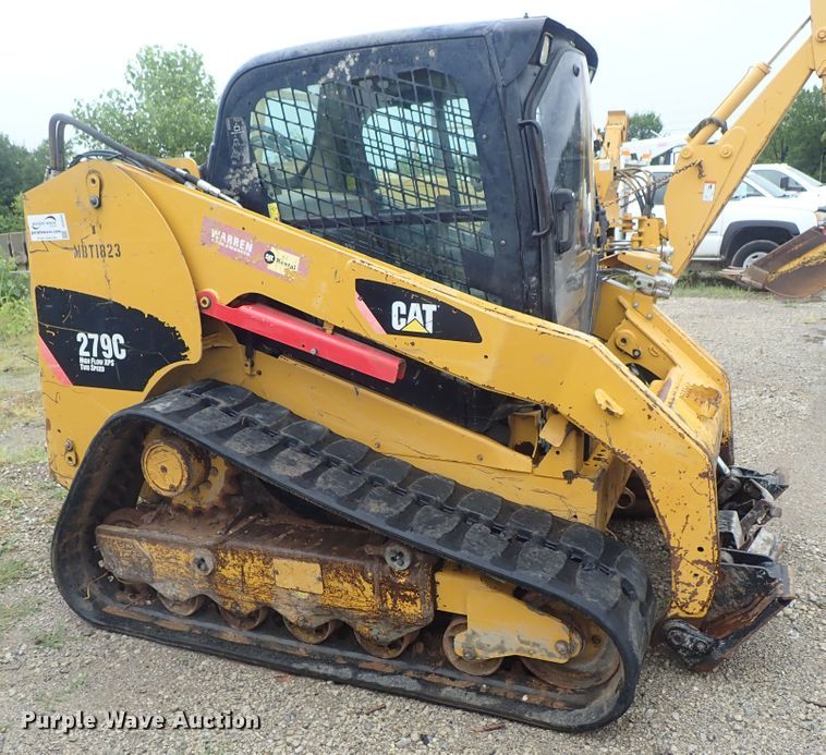 image for item DE5544 2011 Caterpillar 279C skid steer