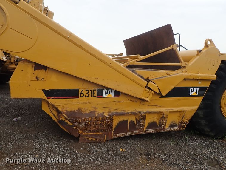image for item DE5548 1989 Caterpillar 631E conventional scraper