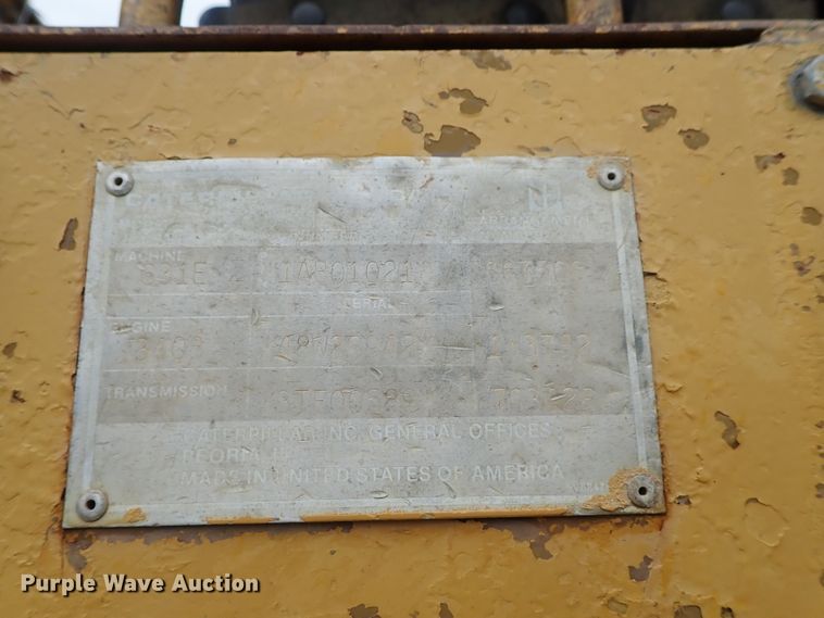 image for item DE5549 1988 Caterpillar 631E conventional scraper