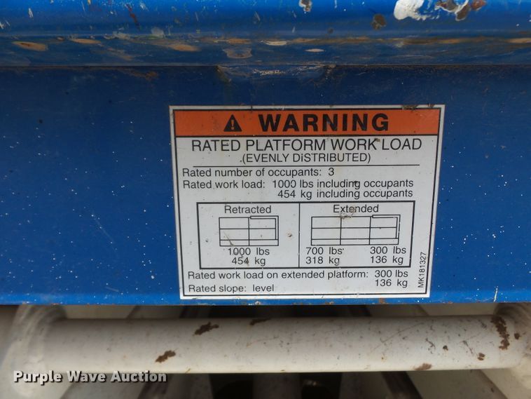 image for item DE7925 Mark Lift CH26NEP scissor lift