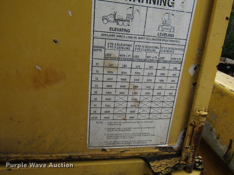 image for item DG1358 1973 International Paystar 5000 pressure digger truck