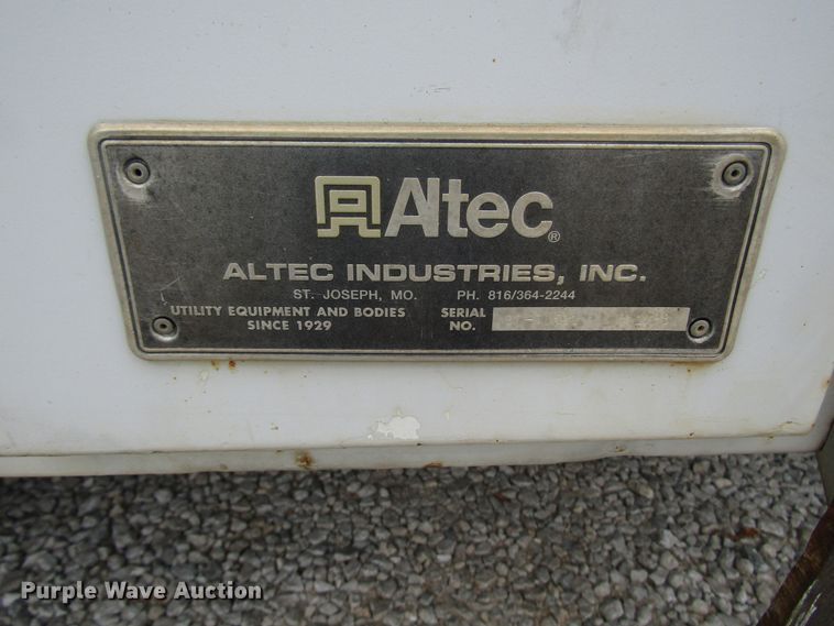 image for item DG1360 1991 Ford F800 digger derrick truck