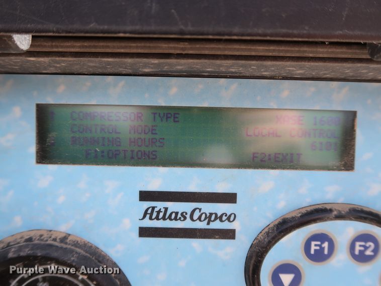 image for item DG4079 2005 Atlas Copco XASE1600 air compressor