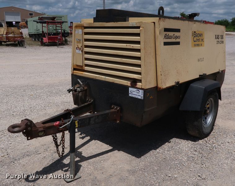 image for item DG4082 2003 Atlas Copco XAS186 air compressor