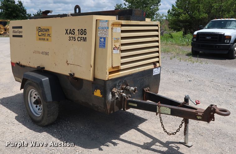 image for item DG4082 2003 Atlas Copco XAS186 air compressor