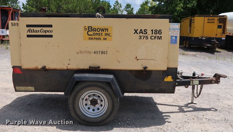 image for item DG4082 2003 Atlas Copco XAS186 air compressor