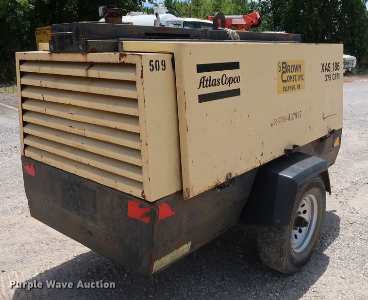 image for item DG4082 2003 Atlas Copco XAS186 air compressor