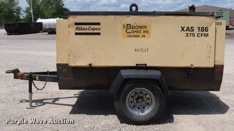 image for item DG4082 2003 Atlas Copco XAS186 air compressor