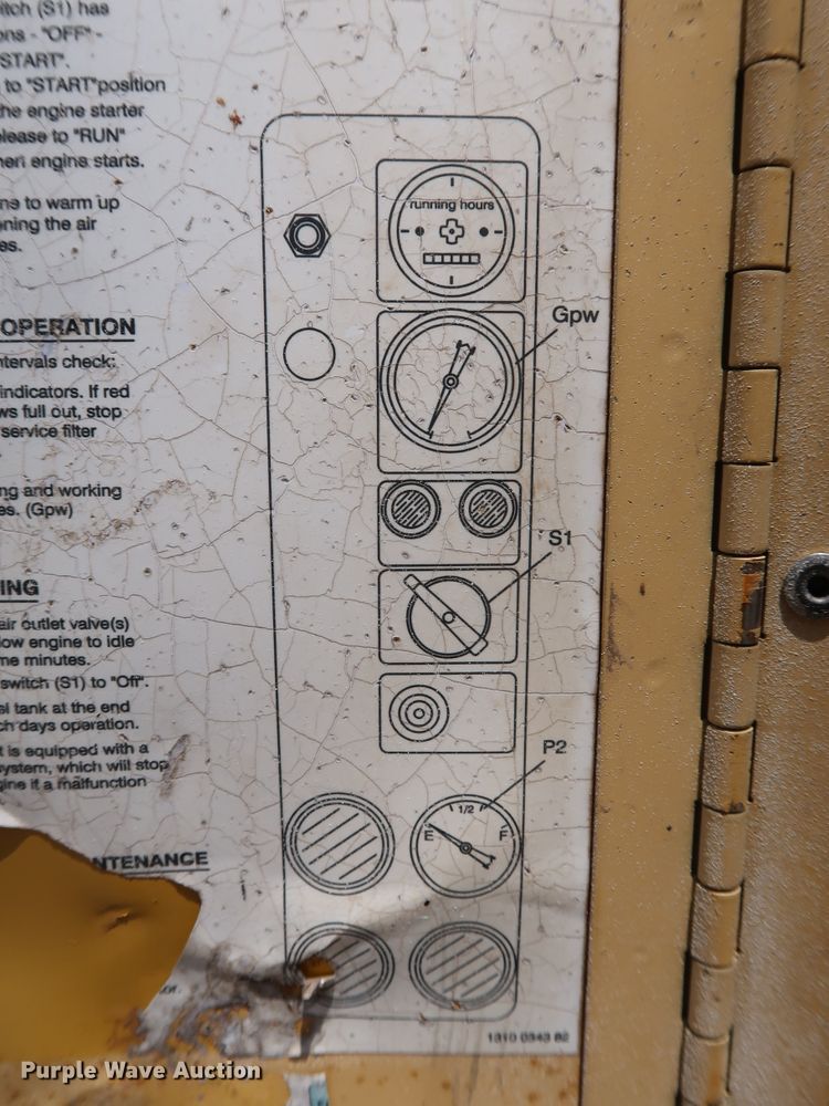 image for item DG4082 2003 Atlas Copco XAS186 air compressor