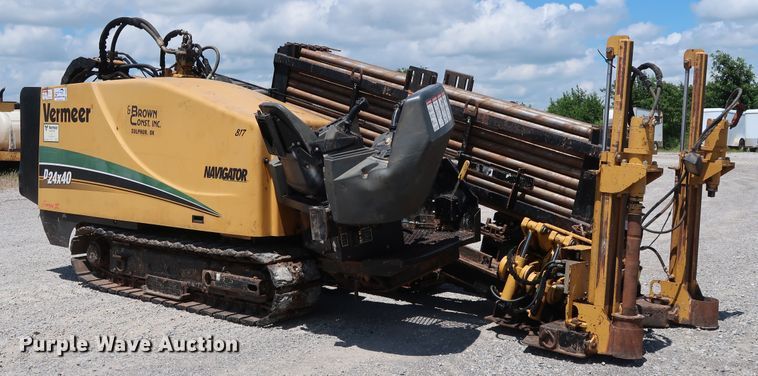 image for item DG4085 2011 Vermeer D24X40 Series II Navigator directional boring unit