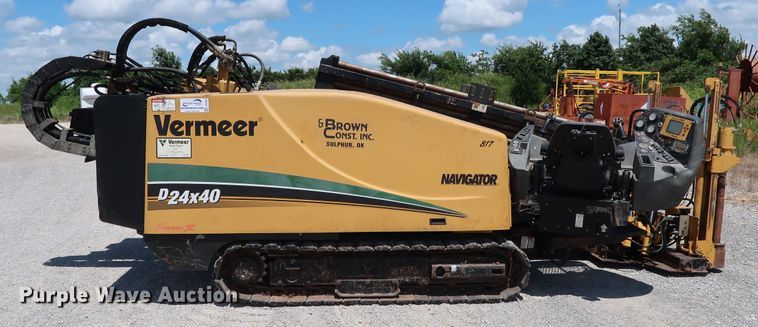 image for item DG4085 2011 Vermeer D24X40 Series II Navigator directional boring unit