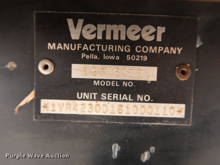 image for item DG4088 2006 Vermeer D36X50 Series II Navigator directional boring unit