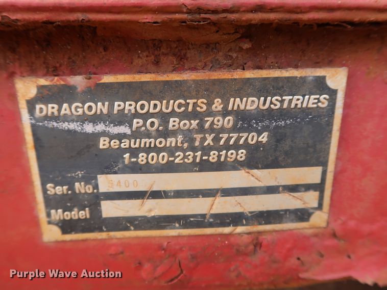 image for item DG4089 2007 Dragon frac trailer