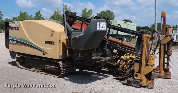 image for item DG4092 2008 Vermeer D24X40 Series II Navigator directional boring unit