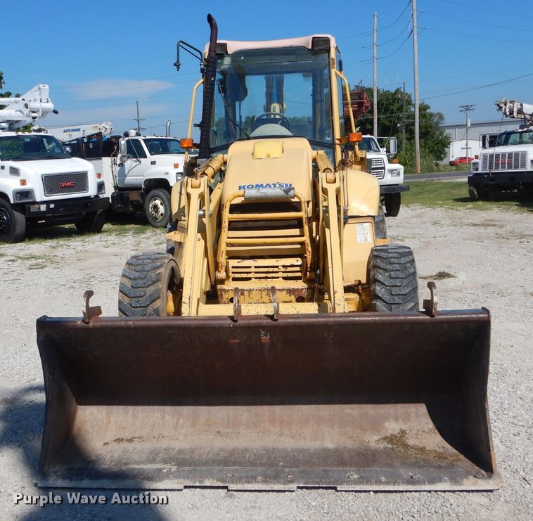 image for item DH6049 2003 Komatsu WB140-2N backhoe