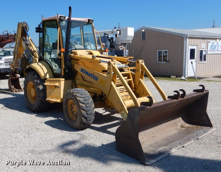 image for item DH6049 2003 Komatsu WB140-2N backhoe