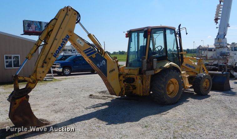 image for item DH6049 2003 Komatsu WB140-2N backhoe
