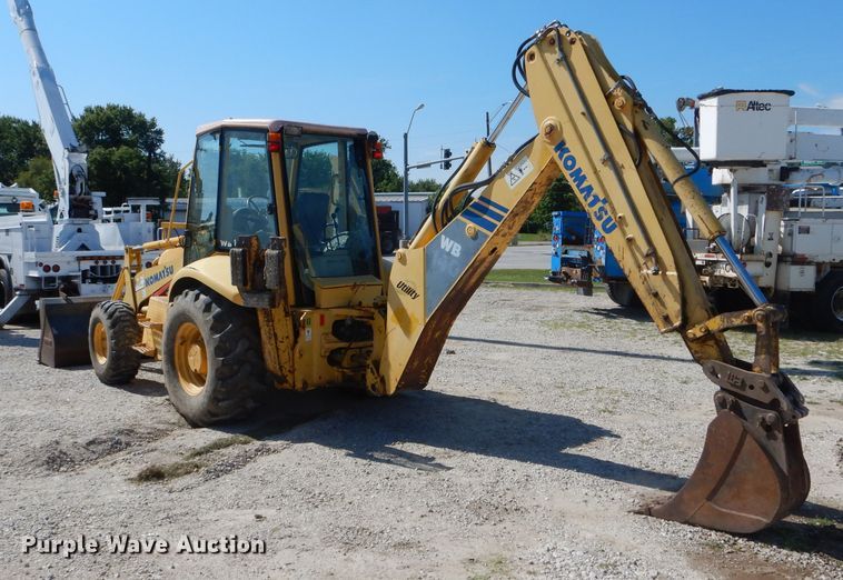 image for item DH6049 2003 Komatsu WB140-2N backhoe