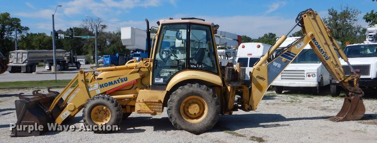 image for item DH6049 2003 Komatsu WB140-2N backhoe
