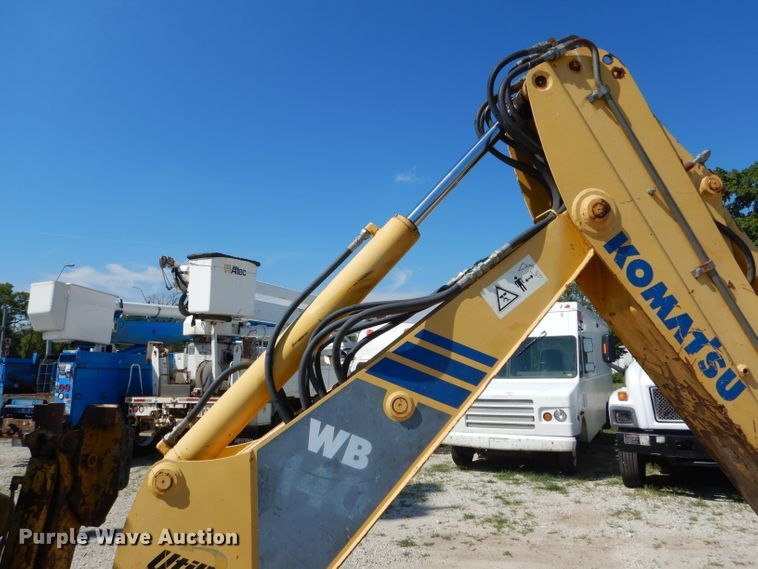 image for item DH6049 2003 Komatsu WB140-2N backhoe