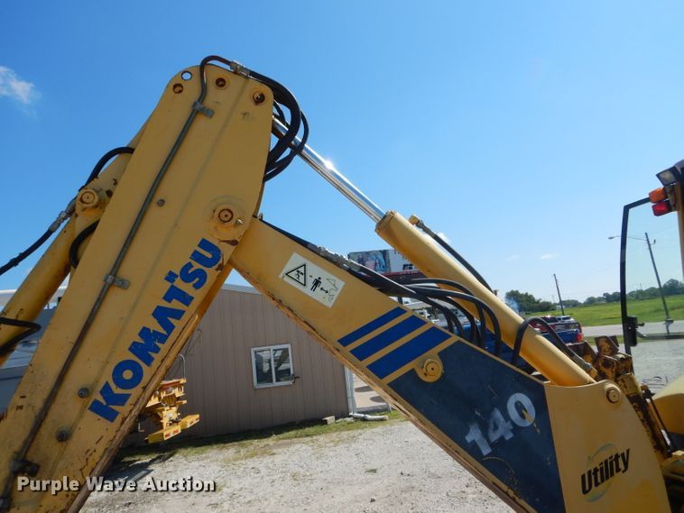 image for item DH6049 2003 Komatsu WB140-2N backhoe