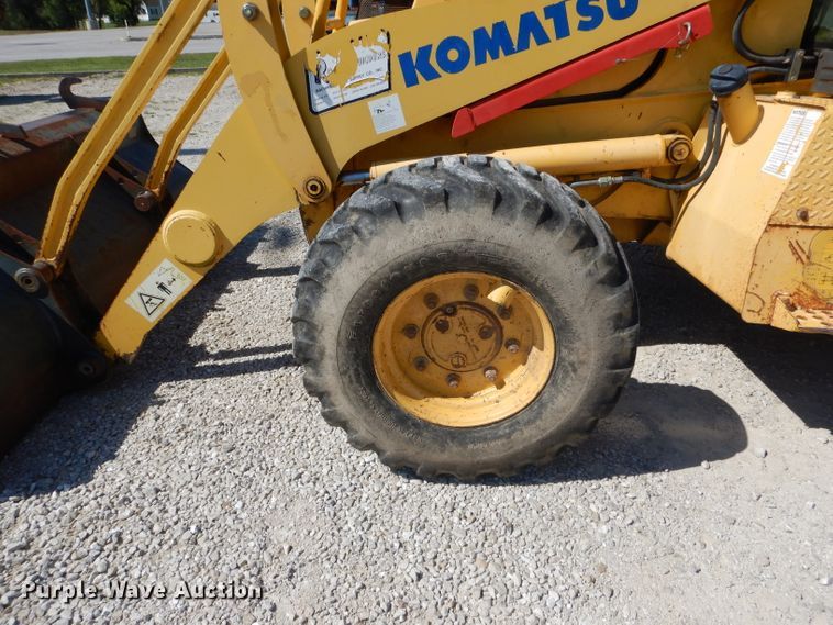 image for item DH6049 2003 Komatsu WB140-2N backhoe