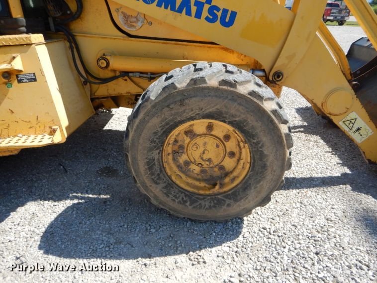 image for item DH6049 2003 Komatsu WB140-2N backhoe