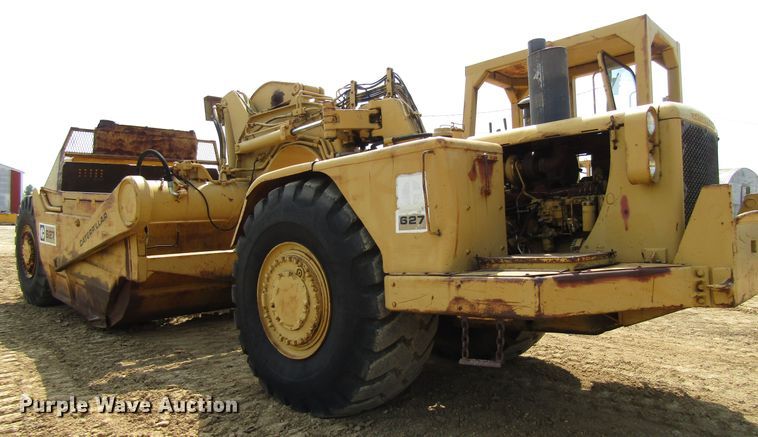 image for item EU9743 1969 Caterpillar 627 conventional scraper