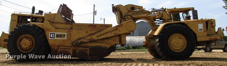 image for item EU9743 1969 Caterpillar 627 conventional scraper