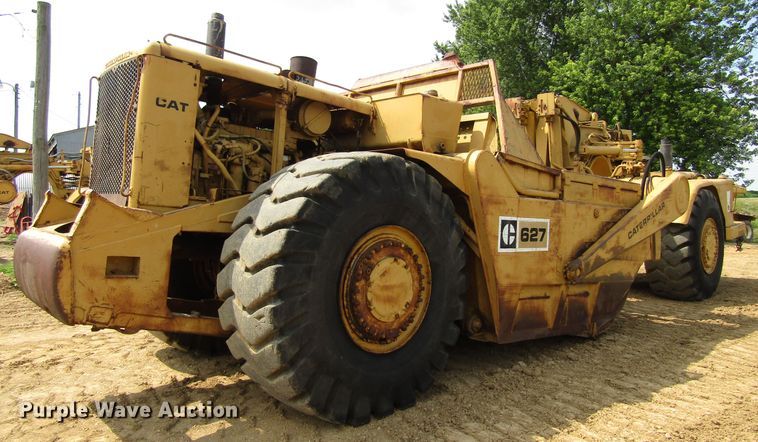 image for item EU9743 1969 Caterpillar 627 conventional scraper