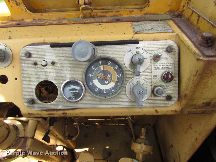 image for item EU9743 1969 Caterpillar 627 conventional scraper