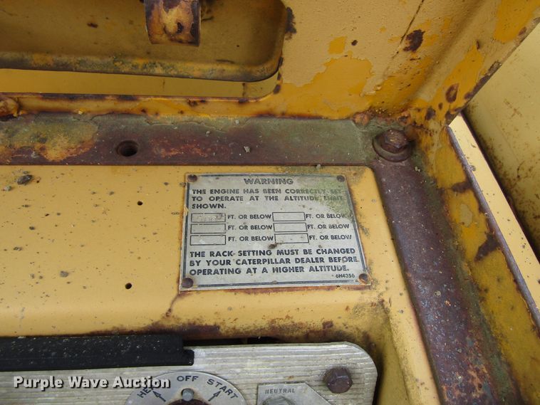 image for item EU9743 1969 Caterpillar 627 conventional scraper