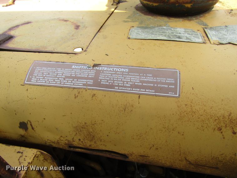 image for item EU9743 1969 Caterpillar 627 conventional scraper