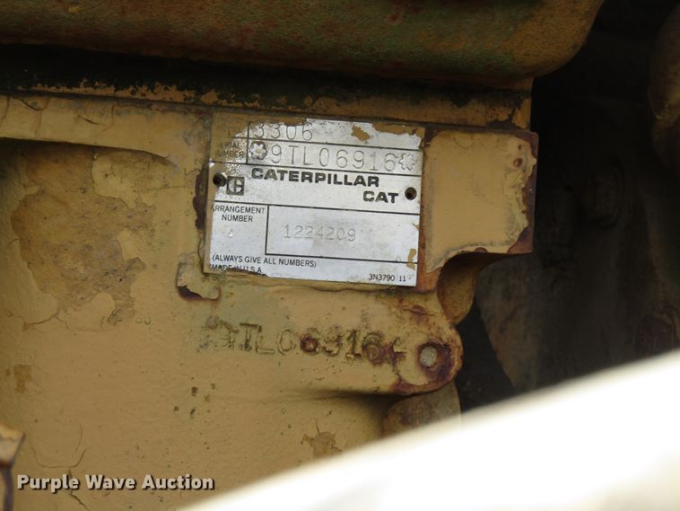 image for item EU9743 1969 Caterpillar 627 conventional scraper