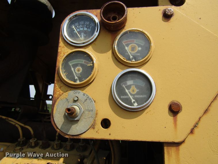 image for item EU9743 1969 Caterpillar 627 conventional scraper