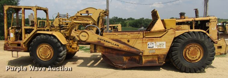 image for item EU9744 1969 Caterpillar 627 conventional scraper