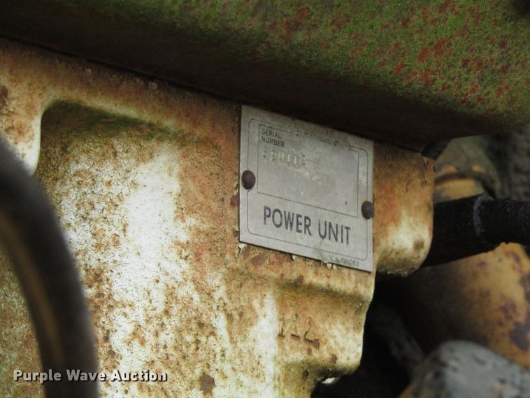 image for item EU9744 1969 Caterpillar 627 conventional scraper