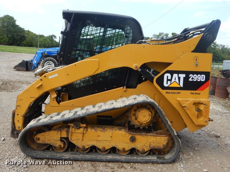 image for item FC9819 2013 Caterpillar 299D skid steer