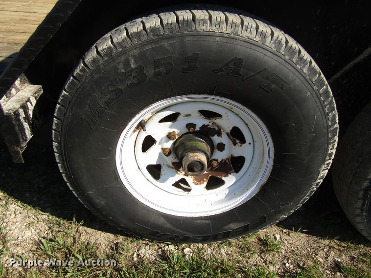 image for item FD9252 2002 Trotter equipment trailer