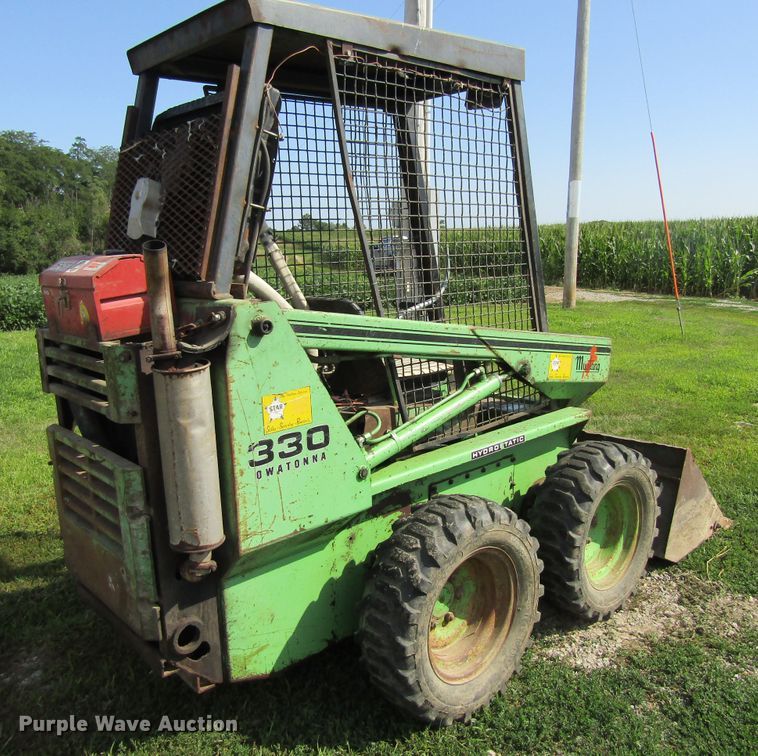Mustang Owatanna 330 skid steer in Hedrick, IA Item FD9265 sold