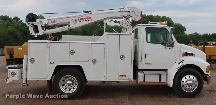 image for item FE9729 2006 Sterling Acterra service truck with crane